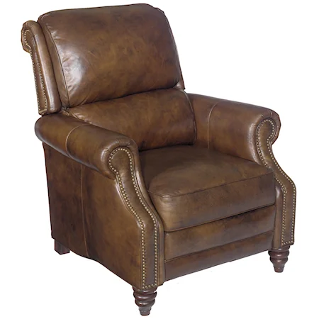 Traditional High Leg Recliner Chair